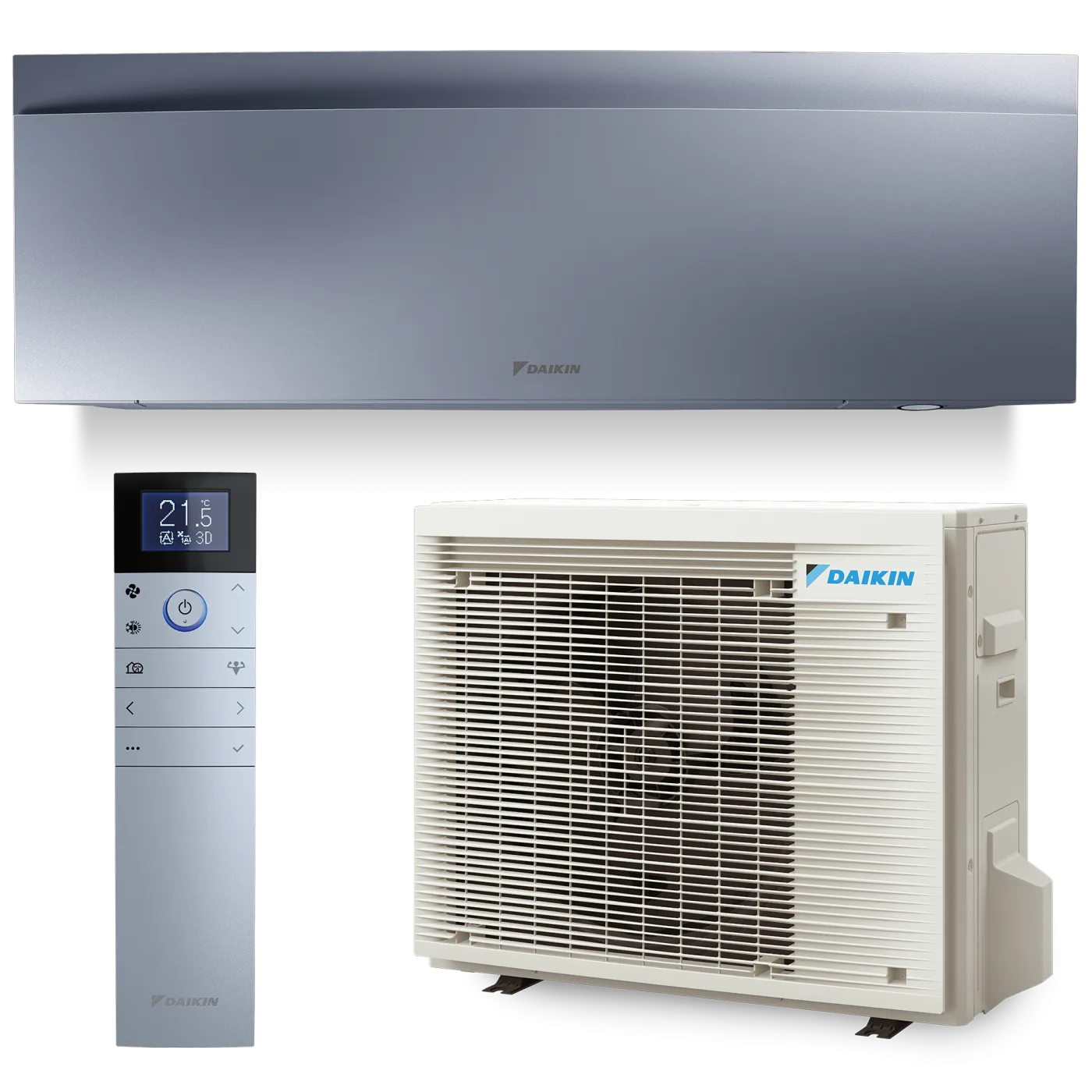 Aparat De Aer Condiționat Daikin Emura 3 Bluevolution FTXJ20AS+RXJ20A Inverter 7000 BTU SILVER 174101