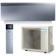 Aparat De Aer Condiționat Daikin Emura 3 Bluevolution FTXJ35AS+RXJ35A Inverter 12000 BTU SILVER